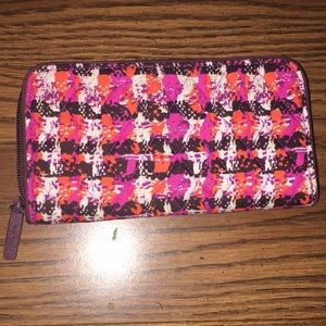 Vera Bradley accordion wallet